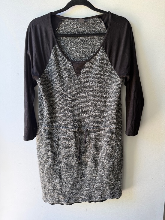 Armani Exchange Dresses & Skirts - Mini Dress Vintage Armani Exchange  Black & Gray Size L